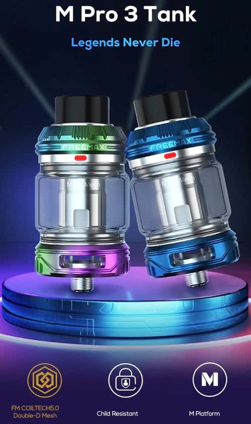 Freemax M Pro 3 Tank - Legends never die