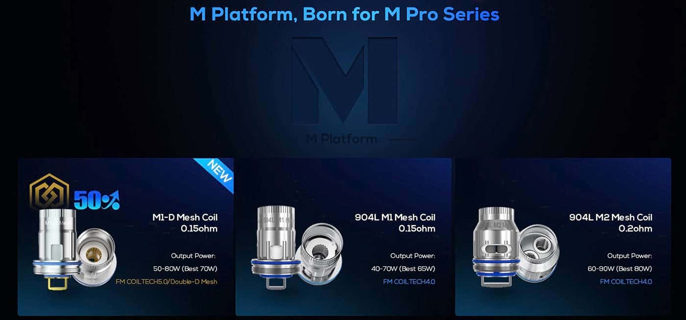 Freemax 904L Mesh - M Platform, born for M Pro series