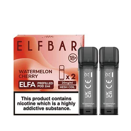 Elf Bar ELFA Prefilled Vape Pods - Watermelon Cherry